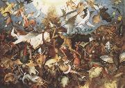 BRUEGEL, Pieter the Elder Fall of the Rebel Angels oil on canvas